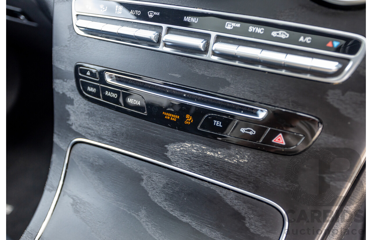 12/2016 Mercedes-Benz GLC 43 AMG (AWD) 253 MY17 4D Wagon Diamond White Bright Turbo 3.0L