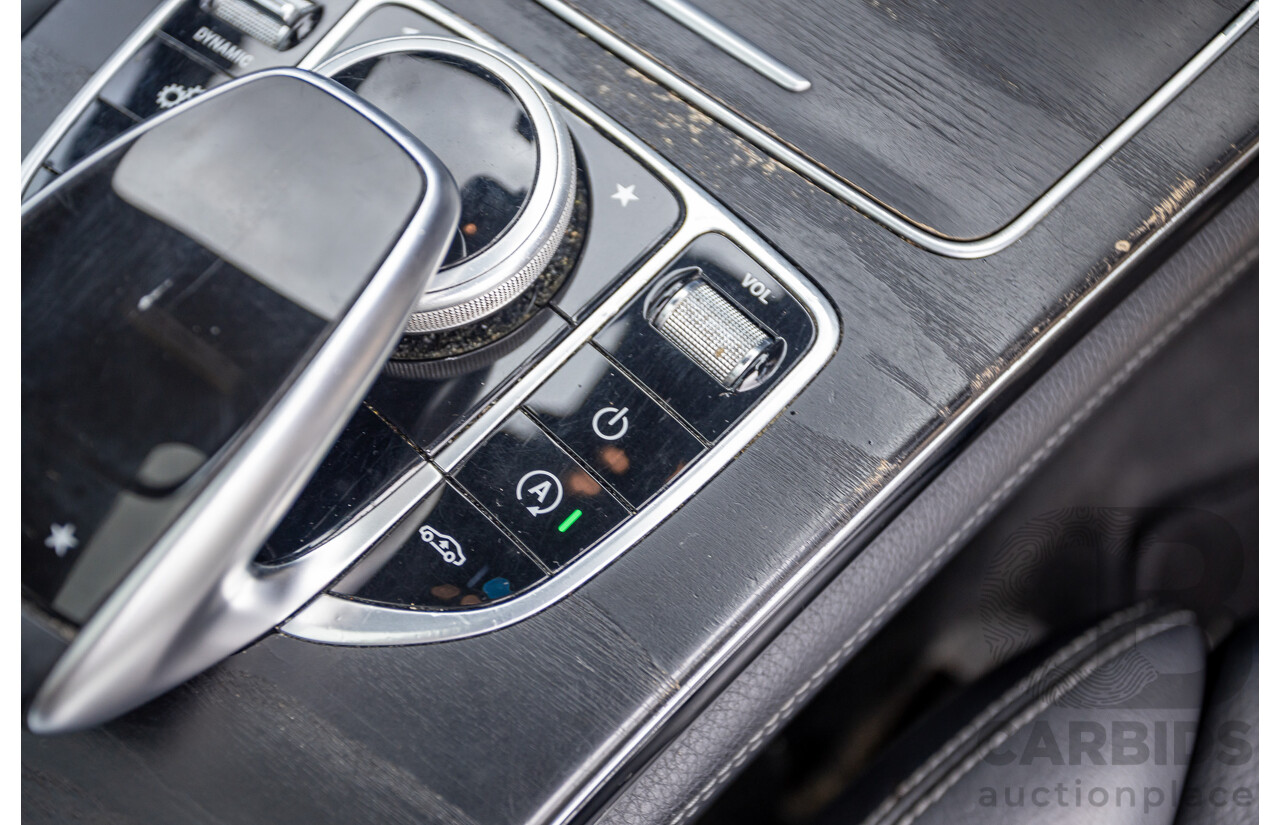 12/2016 Mercedes-Benz GLC 43 AMG (AWD) 253 MY17 4D Wagon Diamond White Bright Turbo 3.0L