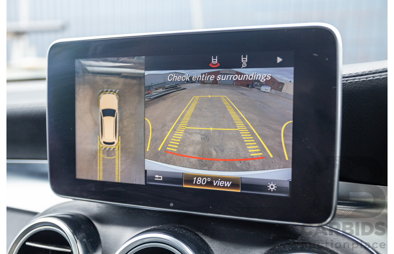 12/2016 Mercedes-Benz GLC 43 AMG (AWD) 253 MY17 4D Wagon Diamond White Bright Turbo 3.0L