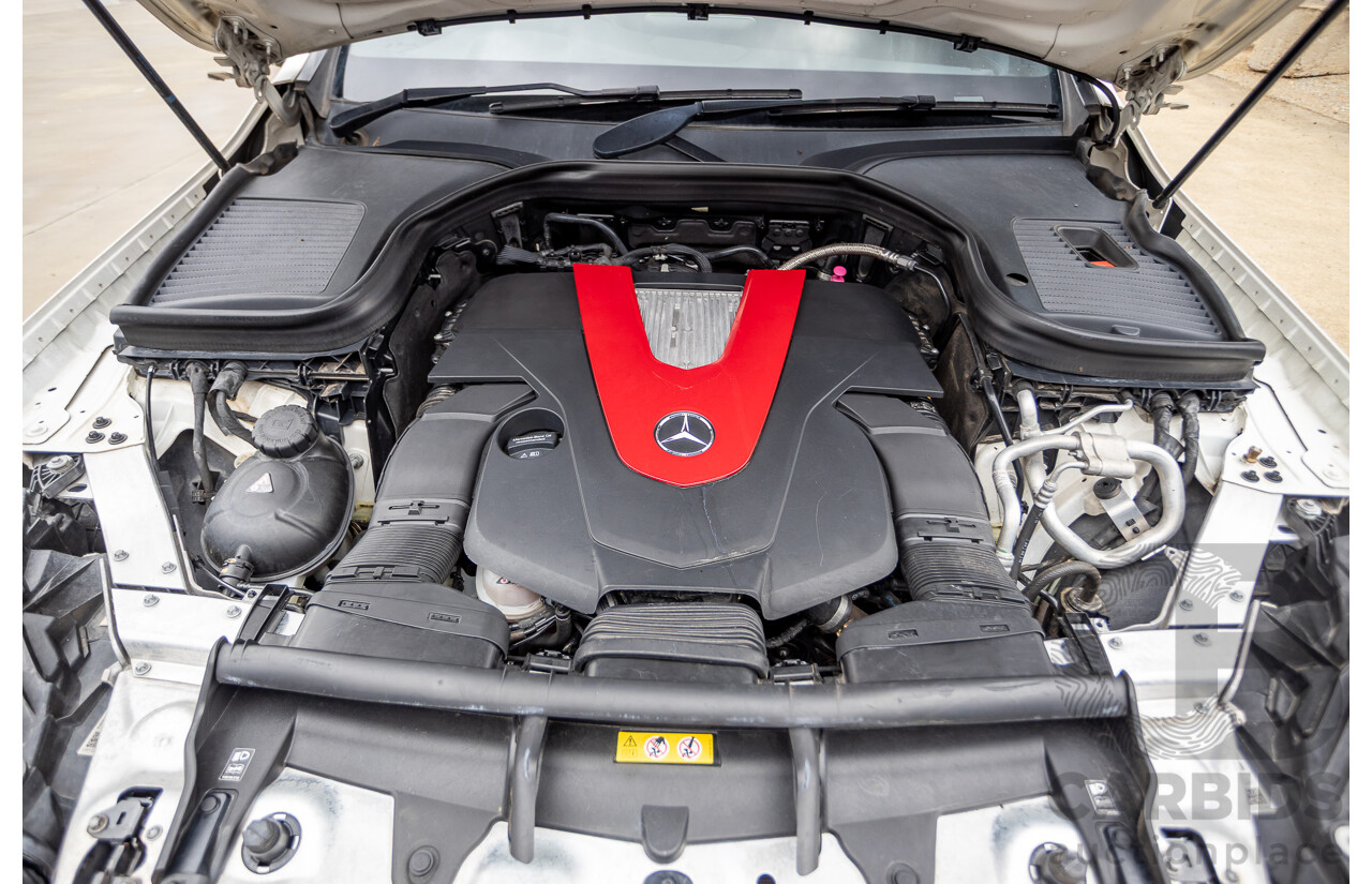 12/2016 Mercedes-Benz GLC 43 AMG (AWD) 253 MY17 4D Wagon Diamond White Bright Turbo 3.0L