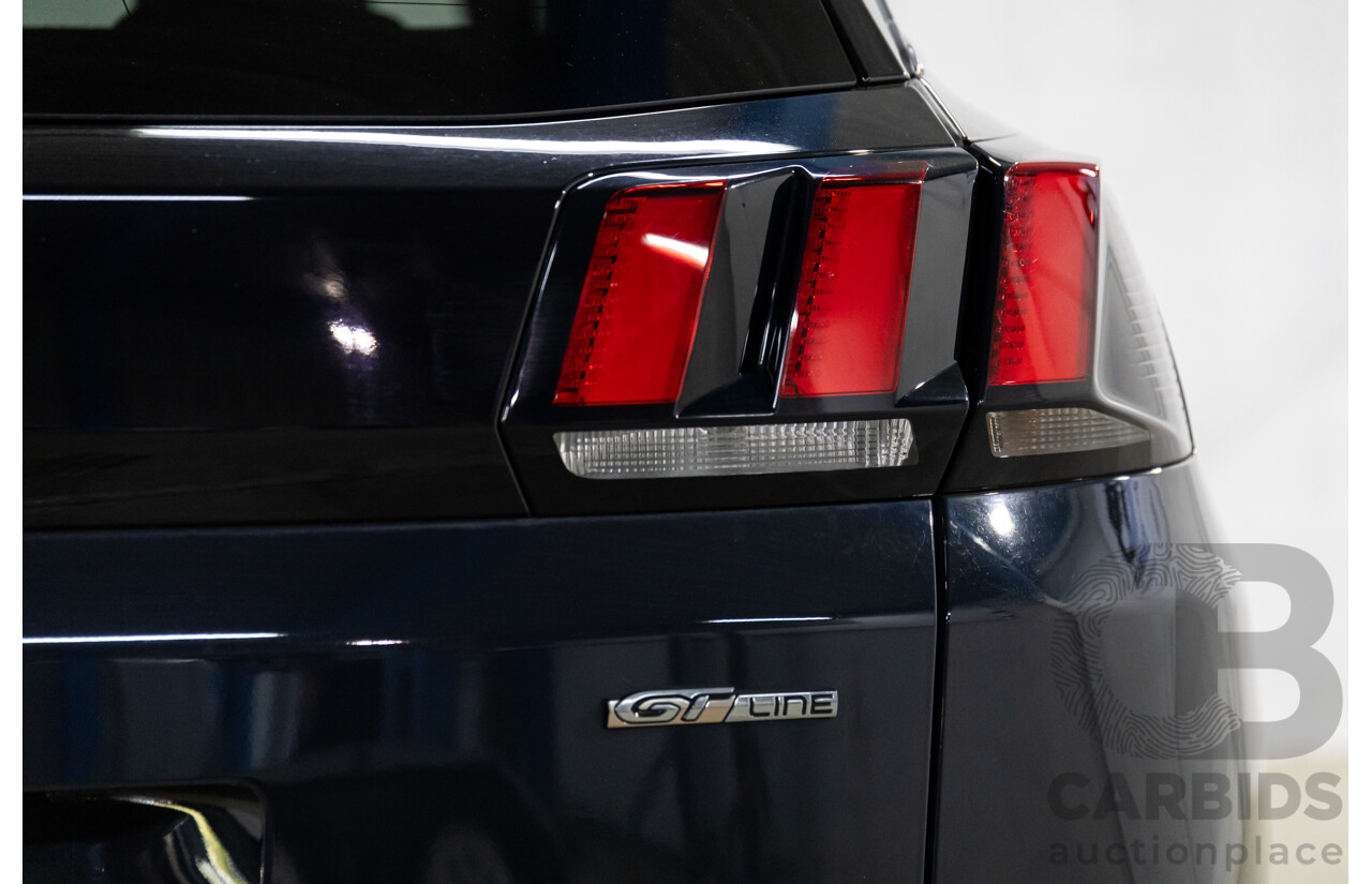 08/2017 Peugeot 3008 GT Line (FWD) P84 4d Wagon Cumulus Grey Metallic Turbo 1.6L