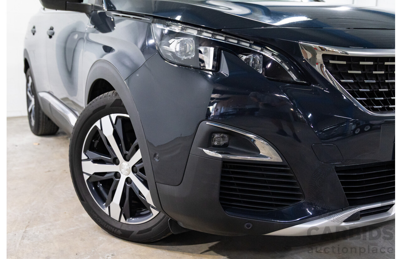 08/2017 Peugeot 3008 GT Line (FWD) P84 4d Wagon Cumulus Grey Metallic Turbo 1.6L