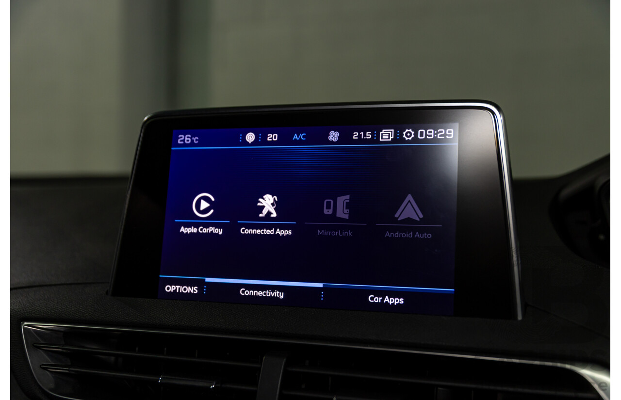 08/2017 Peugeot 3008 GT Line (FWD) P84 4d Wagon Cumulus Grey Metallic Turbo 1.6L