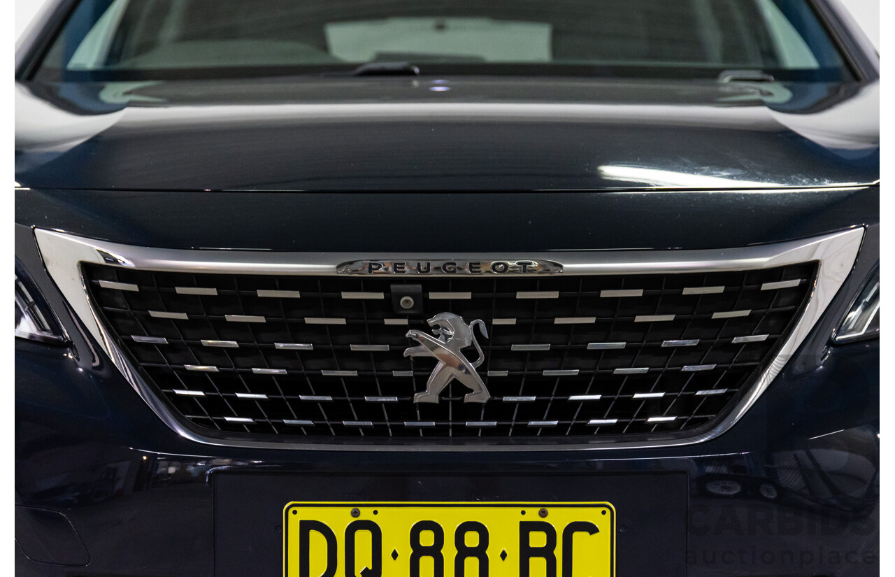 08/2017 Peugeot 3008 GT Line (FWD) P84 4d Wagon Cumulus Grey Metallic Turbo 1.6L