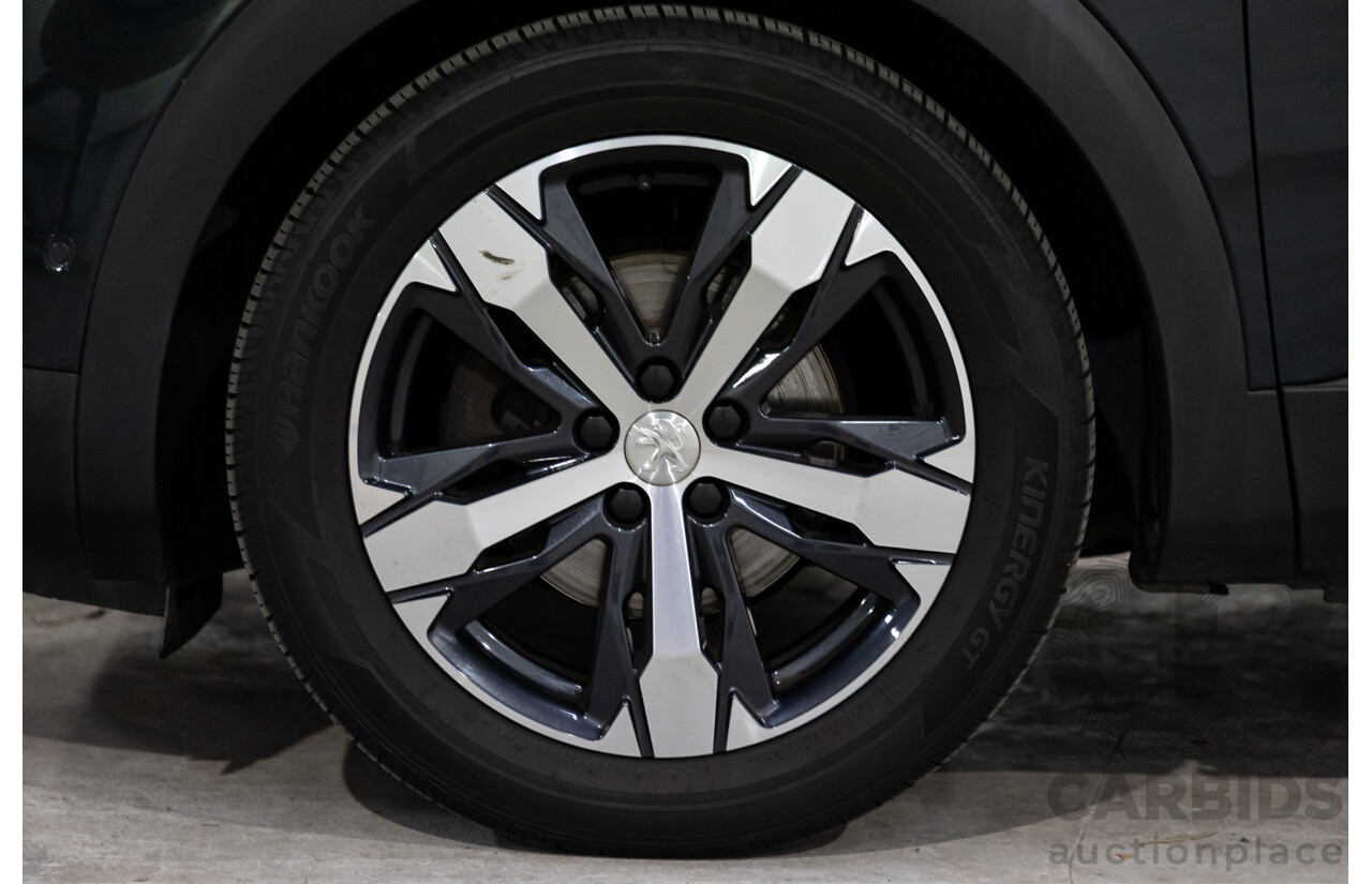 08/2017 Peugeot 3008 GT Line (FWD) P84 4d Wagon Cumulus Grey Metallic Turbo 1.6L