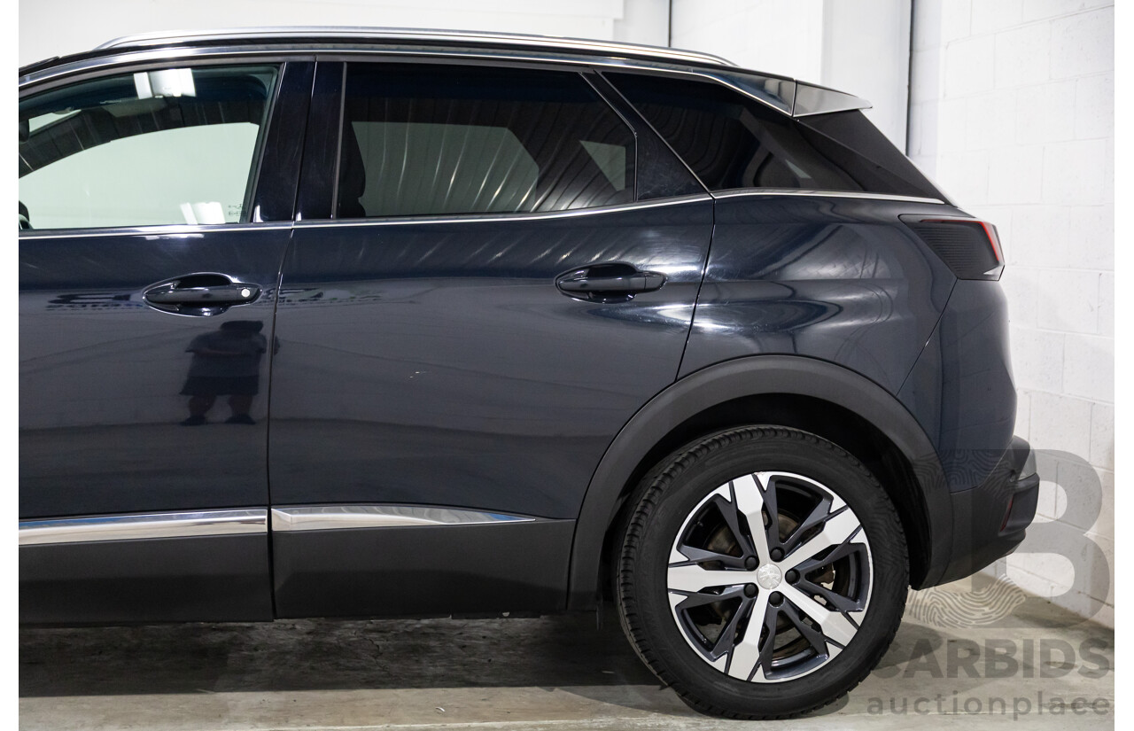 08/2017 Peugeot 3008 GT Line (FWD) P84 4d Wagon Cumulus Grey Metallic Turbo 1.6L