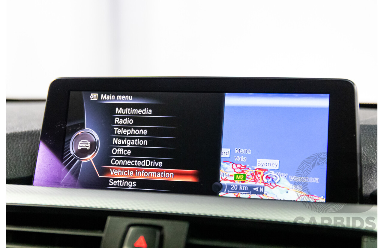 10/2014 BMW 420d M Sport F33 2d Convertible Estoril Blue Metallic Turbo Diesel 2.0L