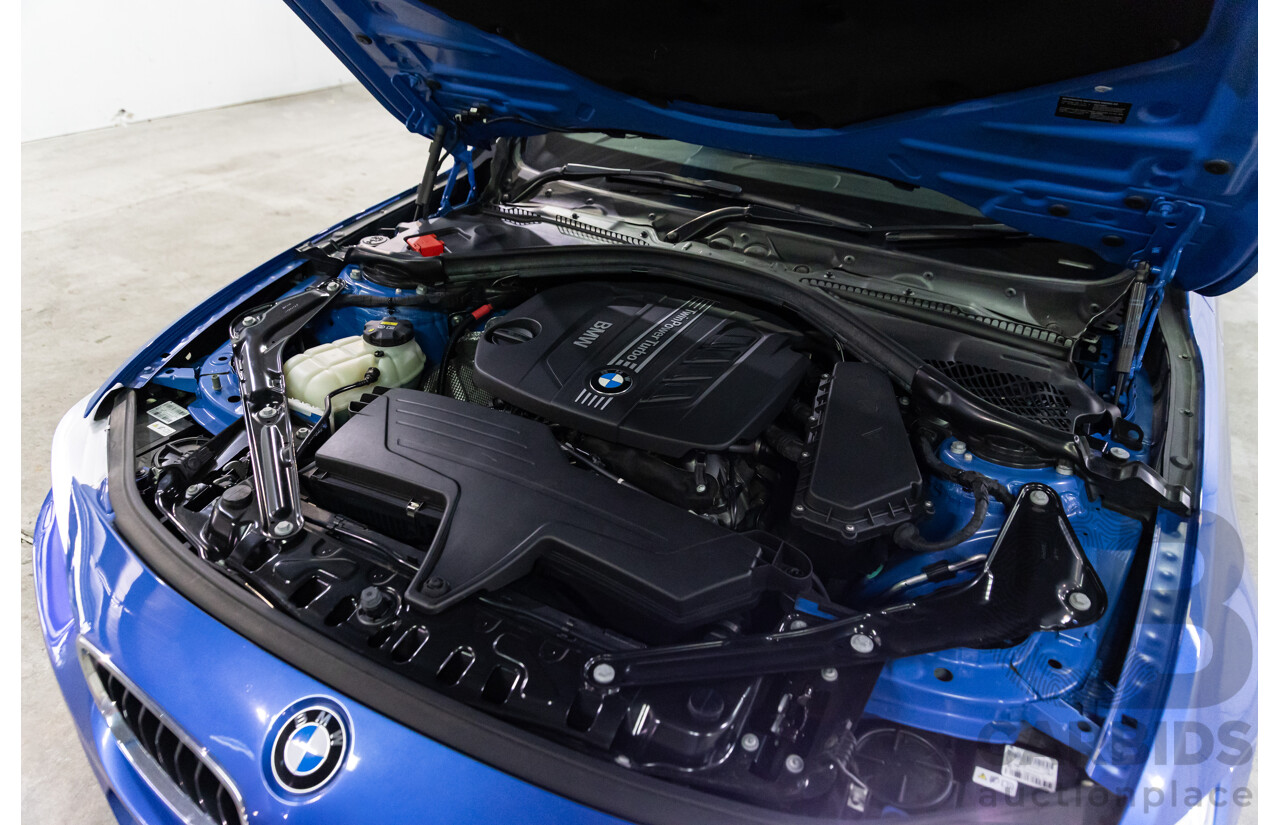 10/2014 BMW 420d M Sport F33 2d Convertible Estoril Blue Metallic Turbo Diesel 2.0L