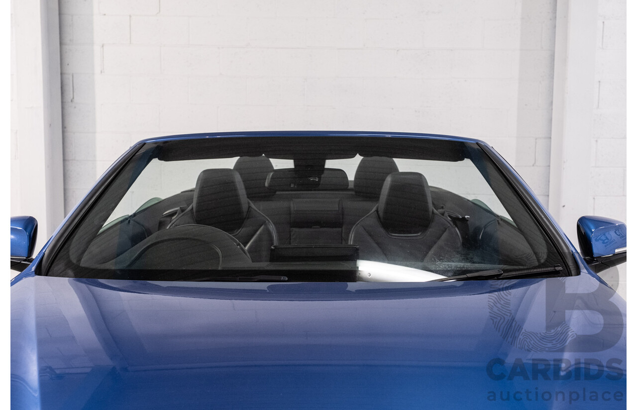 10/2014 BMW 420d M Sport F33 2d Convertible Estoril Blue Metallic Turbo Diesel 2.0L