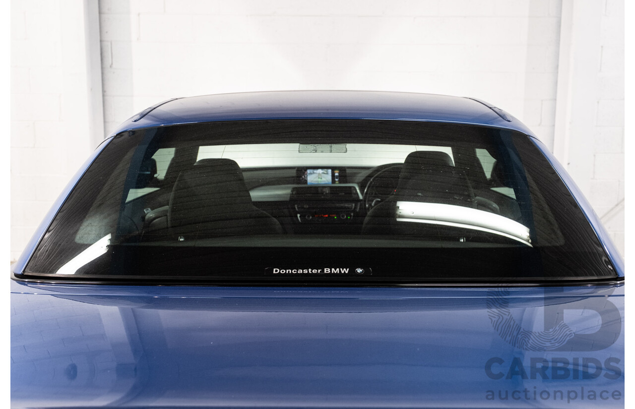 10/2014 BMW 420d M Sport F33 2d Convertible Estoril Blue Metallic Turbo Diesel 2.0L