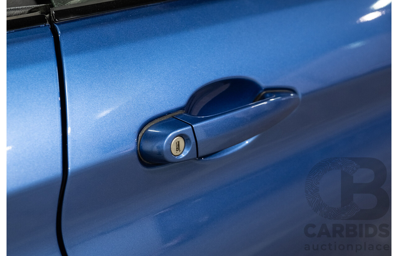 10/2014 BMW 420d M Sport F33 2d Convertible Estoril Blue Metallic Turbo Diesel 2.0L