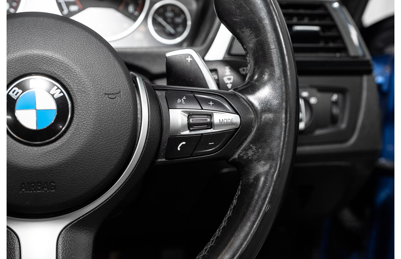 10/2014 BMW 420d M Sport F33 2d Convertible Estoril Blue Metallic Turbo Diesel 2.0L