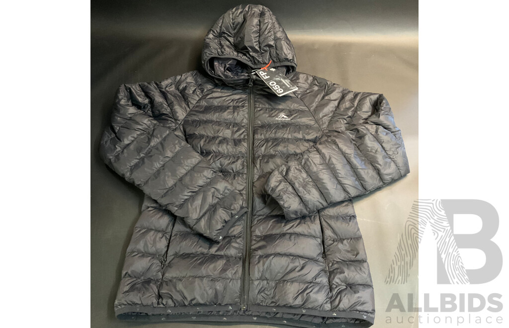 MACPAC Uber Light Hooded Jacket V2 - Black - Size 10 - ORP$239.99