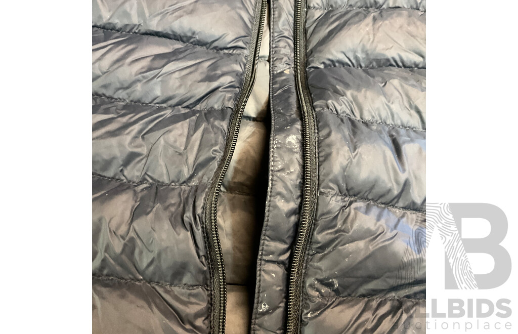 MACPAC 70L Expedition Duffel Bag &  Uber Light Down Vest V2 - Black - Size S