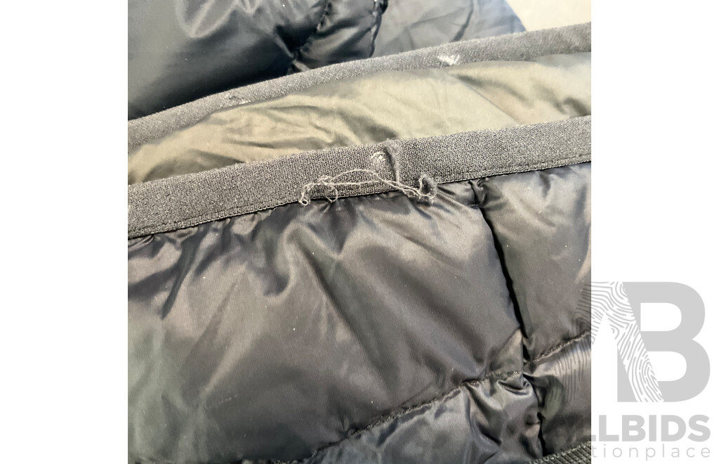 MACPAC 70L Expedition Duffel Bag &  Uber Light Down Vest V2 - Black - Size S