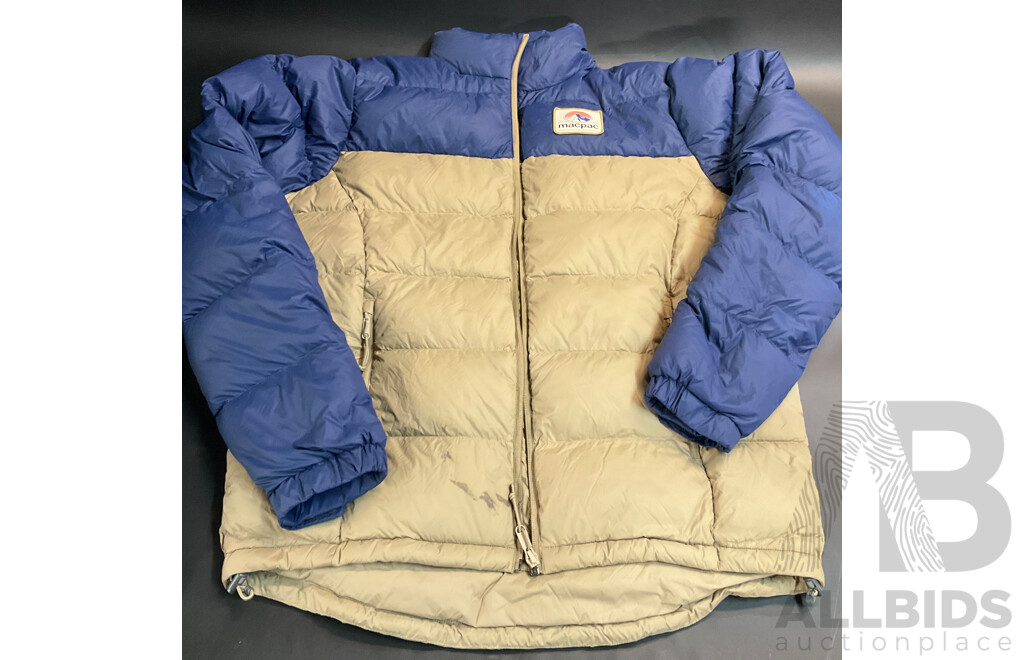 MACPAC Halo Men's Jacket V2 - Naval Academy/Lead Gray - Size M - ORP$ 279.99