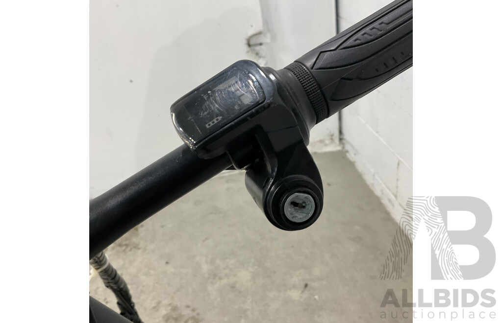 TDT013Z Black Foldable E-Bike