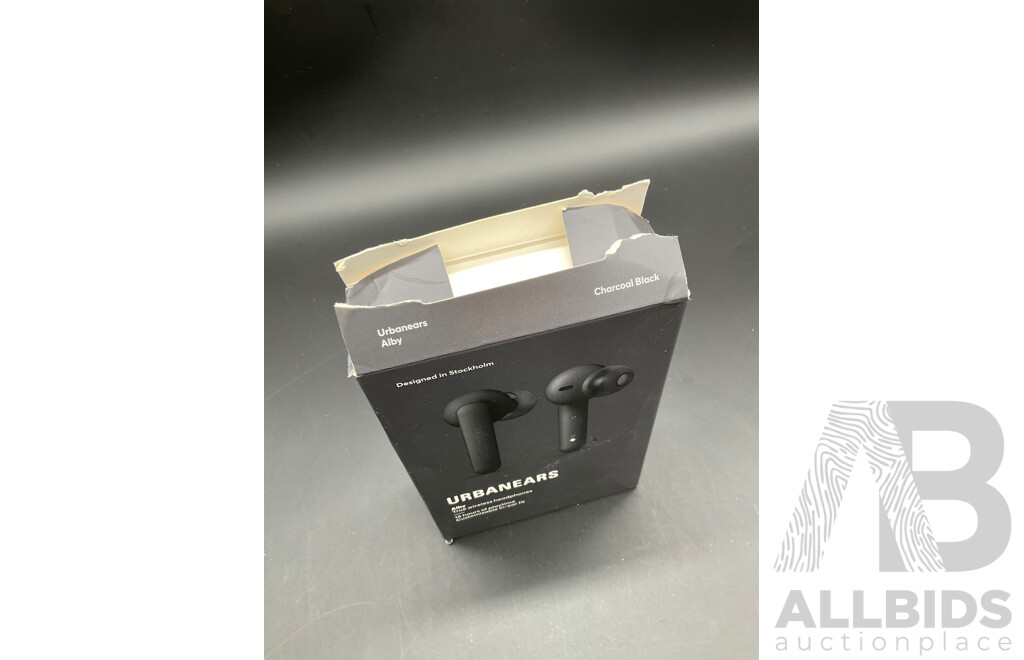 URBANEARS Alby True Wireless Headphones - Black