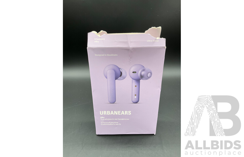 URBANEARS Alby True Wireless Headphones - Ultra Violet