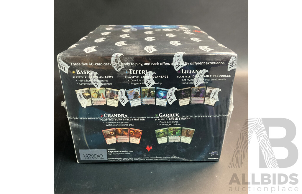 Magic the Gathering Planeswalker Decks Core 21 - Set of 5 - Sealed