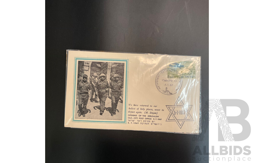 Used Envelope and Stamp Album Including South Africa, Mauritius, Aitutaki, and More