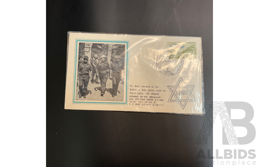 Used Envelope and Stamp Album Including South Africa, Mauritius, Aitutaki, and More