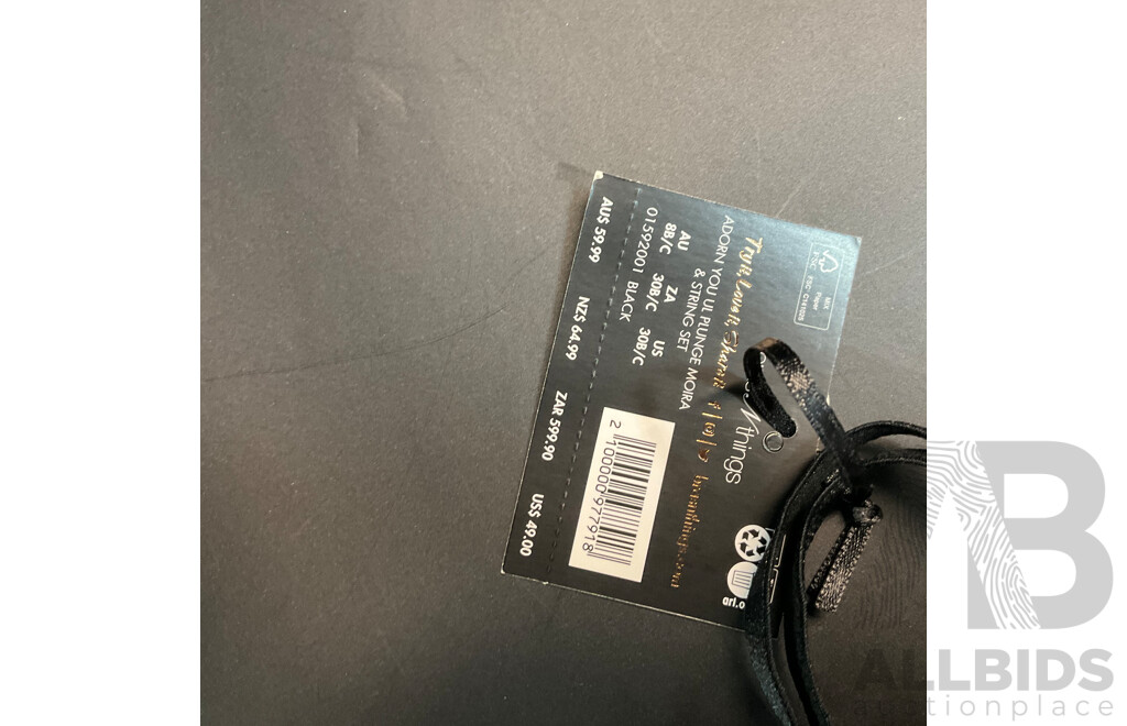 Assorted Vamp Collection by Bras N Things -  Various Sizes - Lot of 6