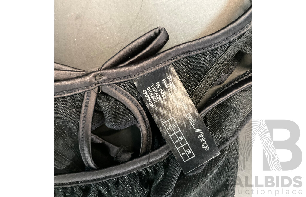 Assorted Vamp Collection by Bras N Things -  Various Sizes - Lot of 6