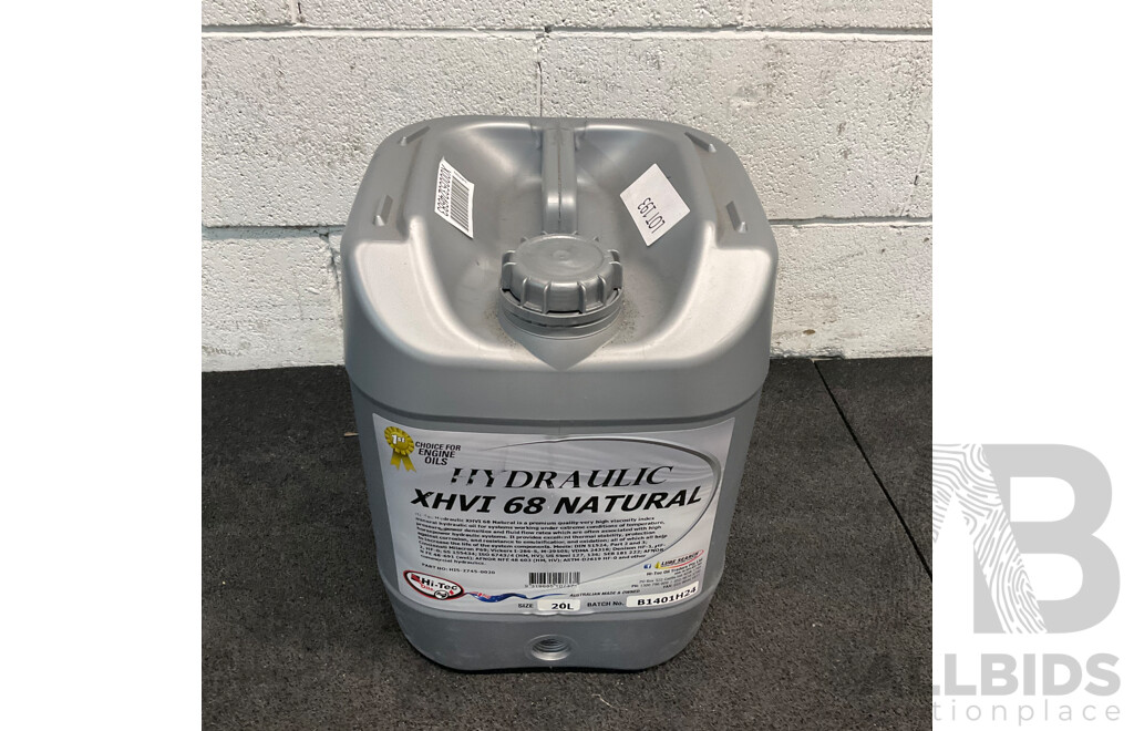 Hydraulic XHVI 68 Natural - 20 L