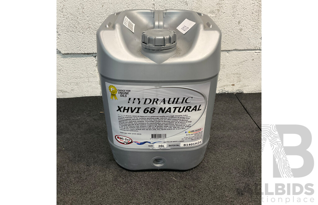 Hydraulic XHVI 68 Natural - 20 L