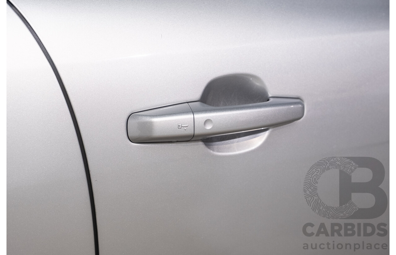 05/2018 Jaguar F-Pace 35t S (AWD 280kW) X761 MY18.5 4d Wagon Indus Silver Metallic Supercharged V6 3.0L