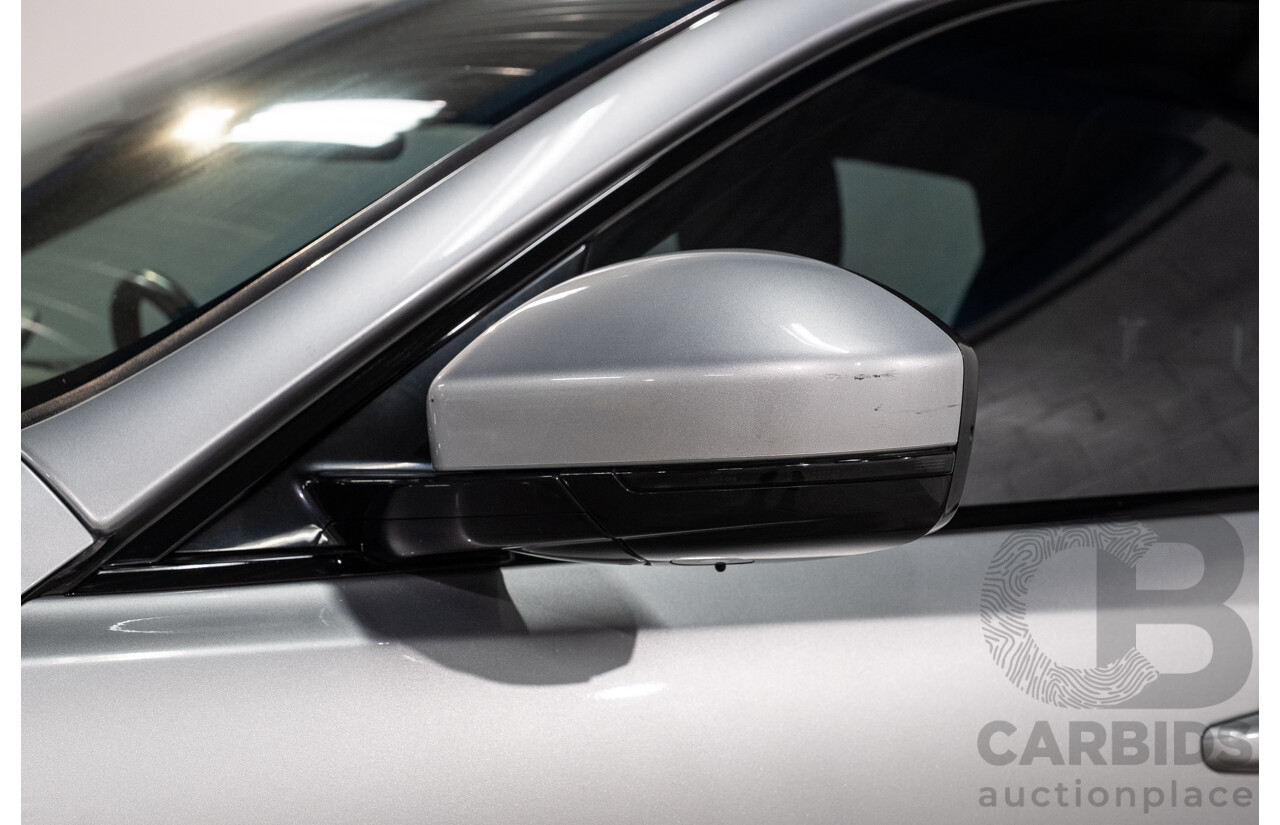 05/2018 Jaguar F-Pace 35t S (AWD 280kW) X761 MY18.5 4d Wagon Indus Silver Metallic Supercharged V6 3.0L