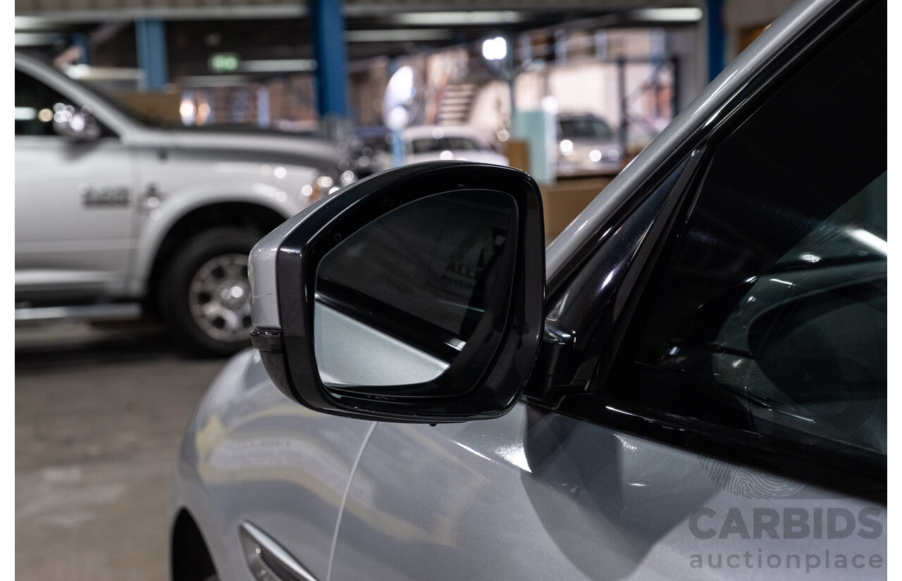 05/2018 Jaguar F-Pace 35t S (AWD 280kW) X761 MY18.5 4d Wagon Indus Silver Metallic Supercharged V6 3.0L