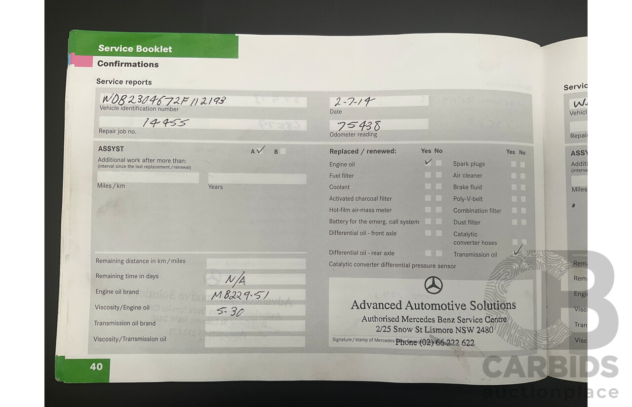 09/2005 Mercedes-Benz SL350 (RWD) R230 2D Convertible Obsidian Black Metallic V6 3.7L