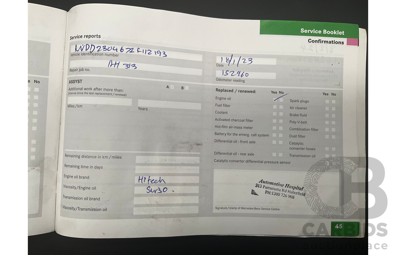 09/2005 Mercedes-Benz SL350 (RWD) R230 2D Convertible Obsidian Black Metallic V6 3.7L