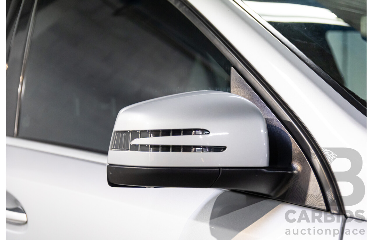 06/2015 Mercedes-Benz ML 350CDI Bluetec (4x4) 166 MY14 4d Wagon Iridium Silver Metallic Turbo Diesel V6 3.0L