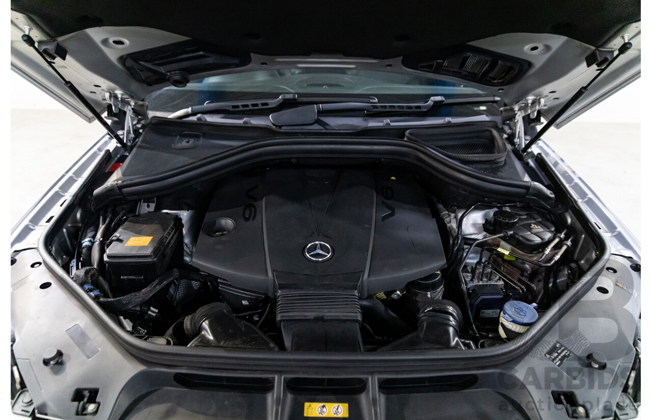 06/2015 Mercedes-Benz ML 350CDI Bluetec (4x4) 166 MY14 4d Wagon Iridium Silver Metallic Turbo Diesel V6 3.0L