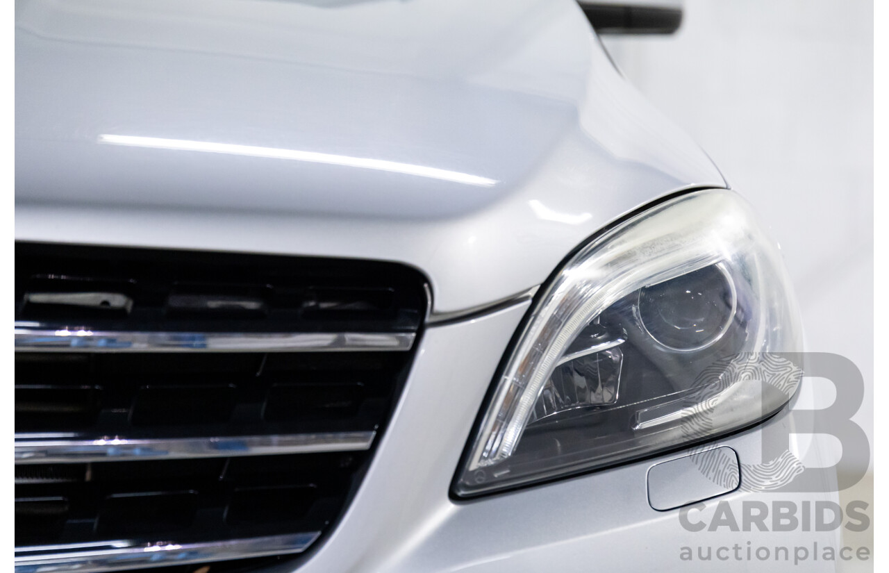 06/2015 Mercedes-Benz ML 350CDI Bluetec (4x4) 166 MY14 4d Wagon Iridium Silver Metallic Turbo Diesel V6 3.0L