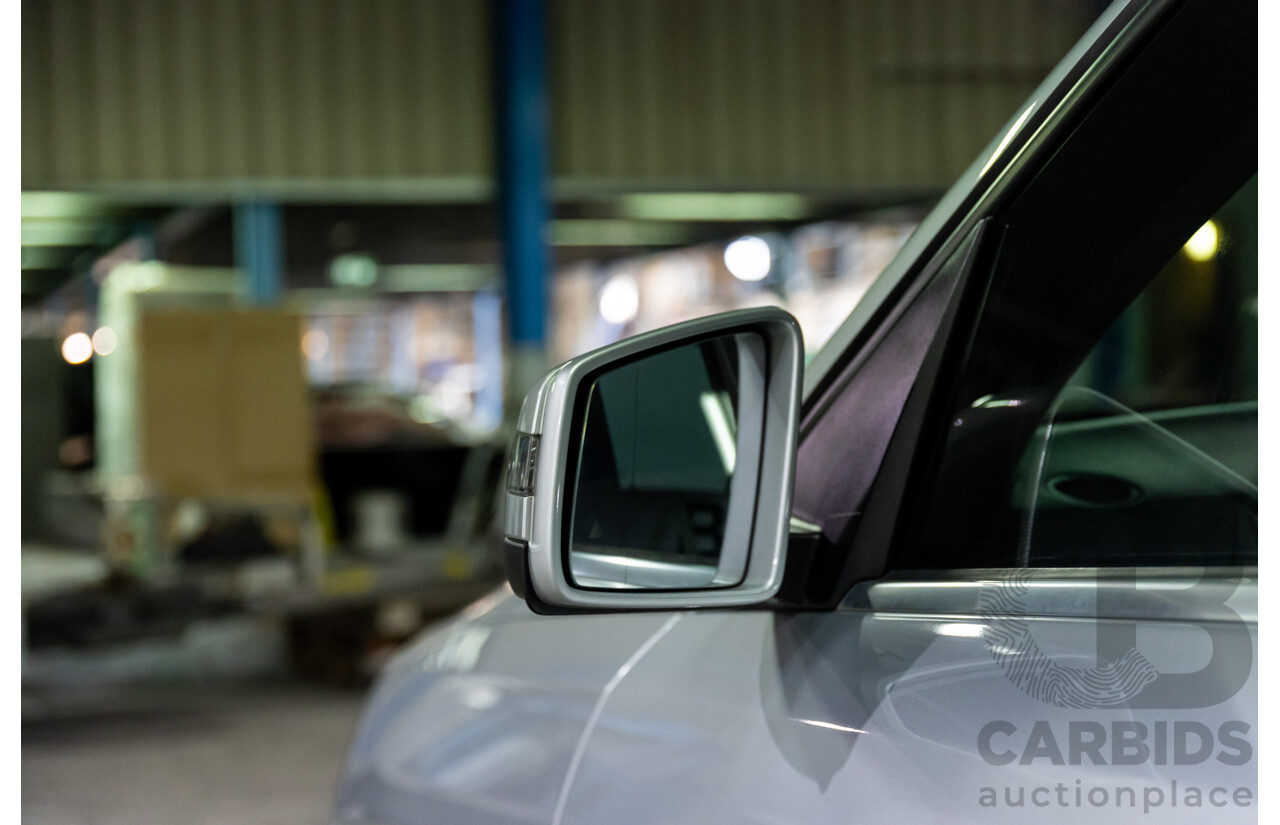 06/2015 Mercedes-Benz ML 350CDI Bluetec (4x4) 166 MY14 4d Wagon Iridium Silver Metallic Turbo Diesel V6 3.0L