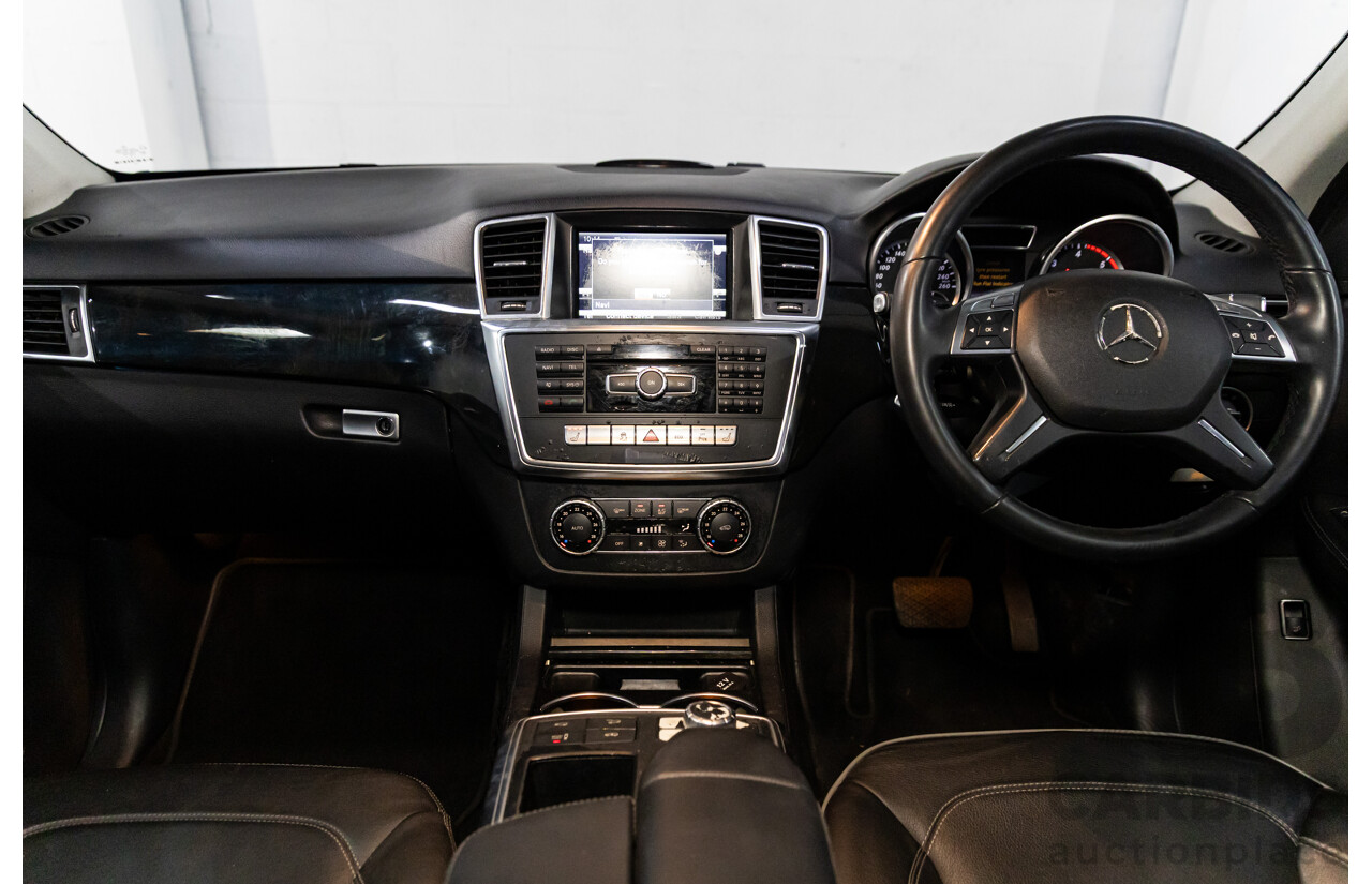 06/2015 Mercedes-Benz ML 350CDI Bluetec (4x4) 166 MY14 4d Wagon Iridium Silver Metallic Turbo Diesel V6 3.0L