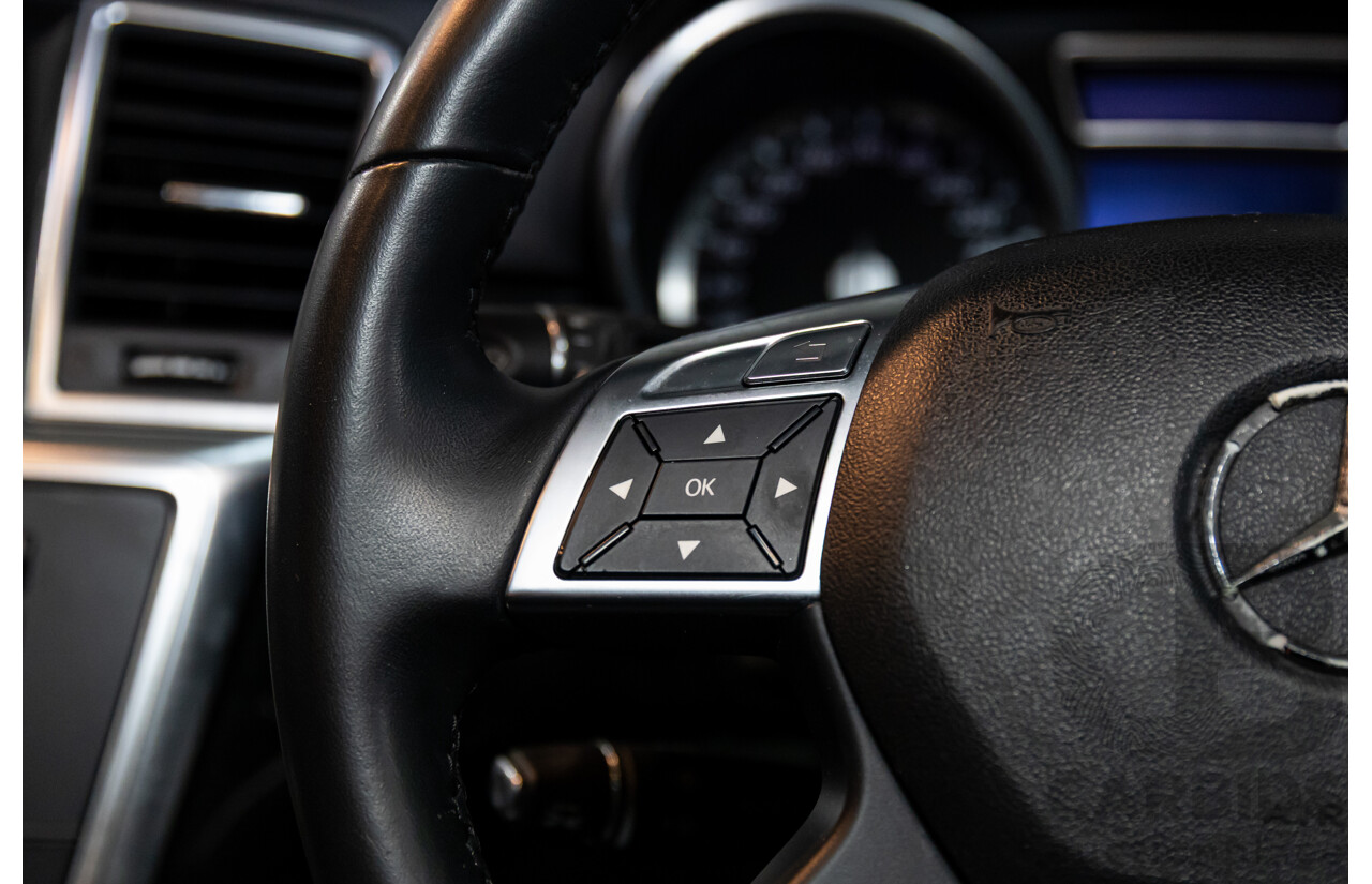 06/2015 Mercedes-Benz ML 350CDI Bluetec (4x4) 166 MY14 4d Wagon Iridium Silver Metallic Turbo Diesel V6 3.0L