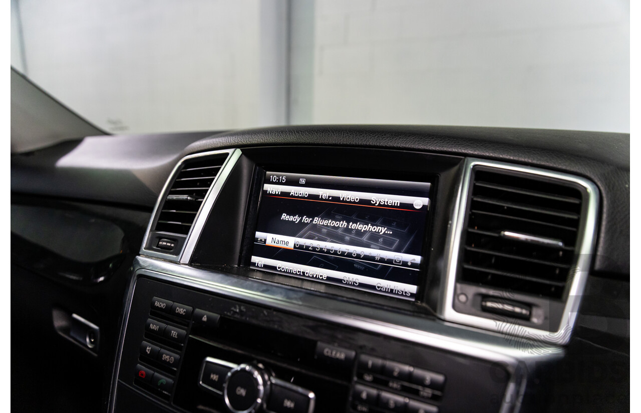 06/2015 Mercedes-Benz ML 350CDI Bluetec (4x4) 166 MY14 4d Wagon Iridium Silver Metallic Turbo Diesel V6 3.0L