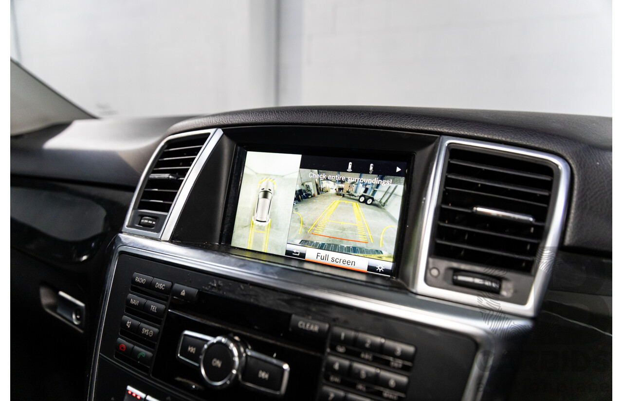 06/2015 Mercedes-Benz ML 350CDI Bluetec (4x4) 166 MY14 4d Wagon Iridium Silver Metallic Turbo Diesel V6 3.0L