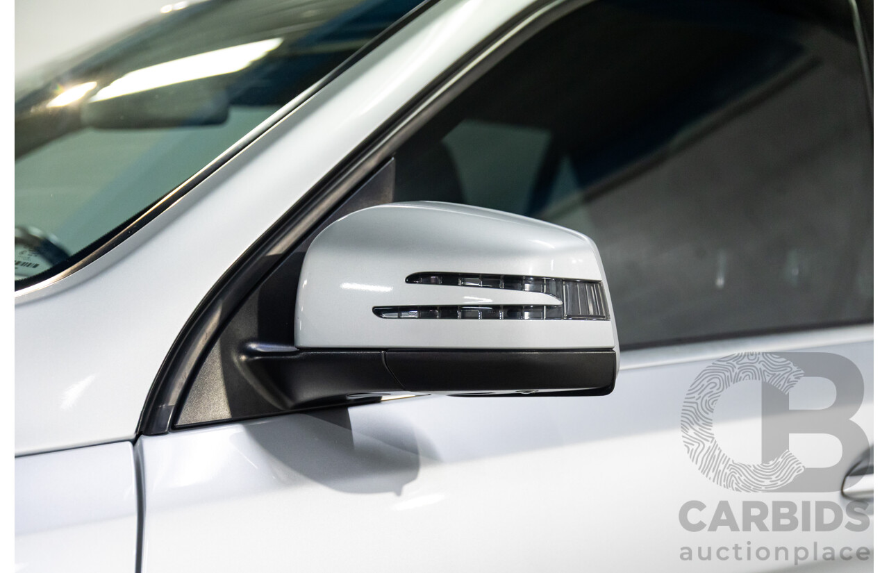 06/2015 Mercedes-Benz ML 350CDI Bluetec (4x4) 166 MY14 4d Wagon Iridium Silver Metallic Turbo Diesel V6 3.0L