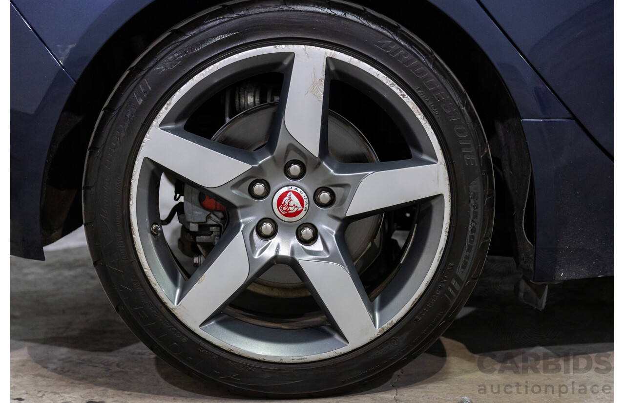 11/2016 Jaguar XE 20d Prestige (RWD) MY17 4d Sedan Dark Sapphire Blue Turbo Diesel 2.0L