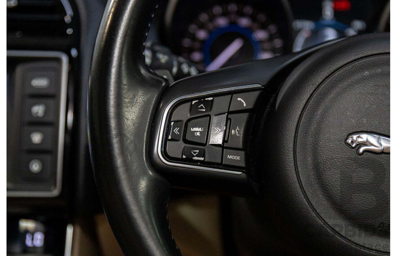 11/2016 Jaguar XE 20d Prestige (RWD) MY17 4d Sedan Dark Sapphire Blue Turbo Diesel 2.0L