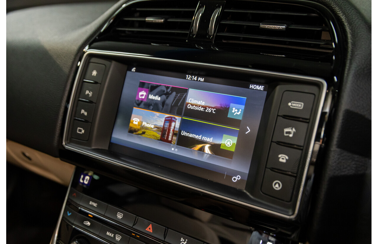 11/2016 Jaguar XE 20d Prestige (RWD) MY17 4d Sedan Dark Sapphire Blue Turbo Diesel 2.0L