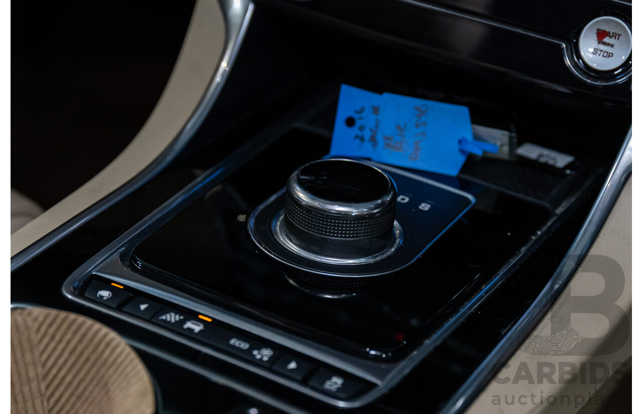 11/2016 Jaguar XE 20d Prestige (RWD) MY17 4d Sedan Dark Sapphire Blue Turbo Diesel 2.0L