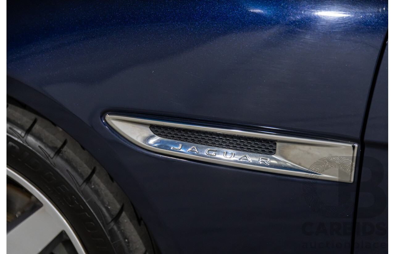 11/2016 Jaguar XE 20d Prestige (RWD) MY17 4d Sedan Dark Sapphire Blue Turbo Diesel 2.0L