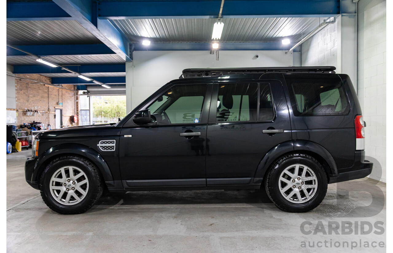 08/2011 Land Rover Discovery 4 2.7 TDV6 4x4 MY11 4d Wagon Santorini Black Turbo Diesel 2.7L